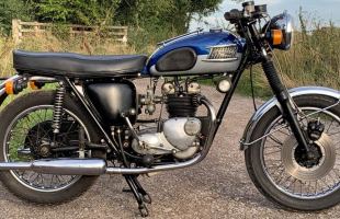 1959 Triumph T100 style 500cc, excellent runner with V5C motorbike