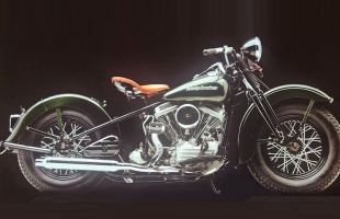 1957 Harley-Davidson Other, Green motorbike