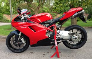 Ducati 848 + New shape Termignonis, full ducati service history (FSH) motorbike
