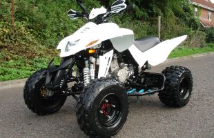 **2012 (12) QUADZILLA 450 SPORT **Only 254 Miles** ROAD LEGAL **MINT CONDITION** motorbike