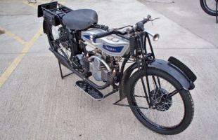 1929 Douglas 348cc Model EW motorbike