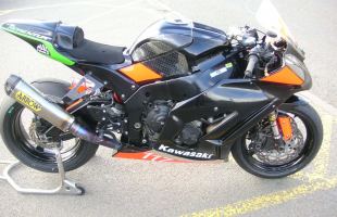 Kawasaki ZX-10R race bike 2011 motorbike