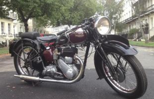 Triumph 6S PRE-WAR 1938 600cc. NOT SPEED TWIN BUT SIMILAR motorbike