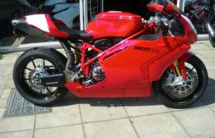 Ducati 749 R Sports motorcycle Termignoni Ohlins Marchesinis FSH Mint motorbike