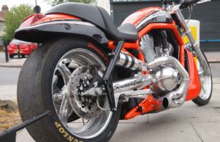 Harley Davidson VRXSE Destroyer CVO Screaming Eagle V Rod 1300cc Dragbike WOW. motorbike