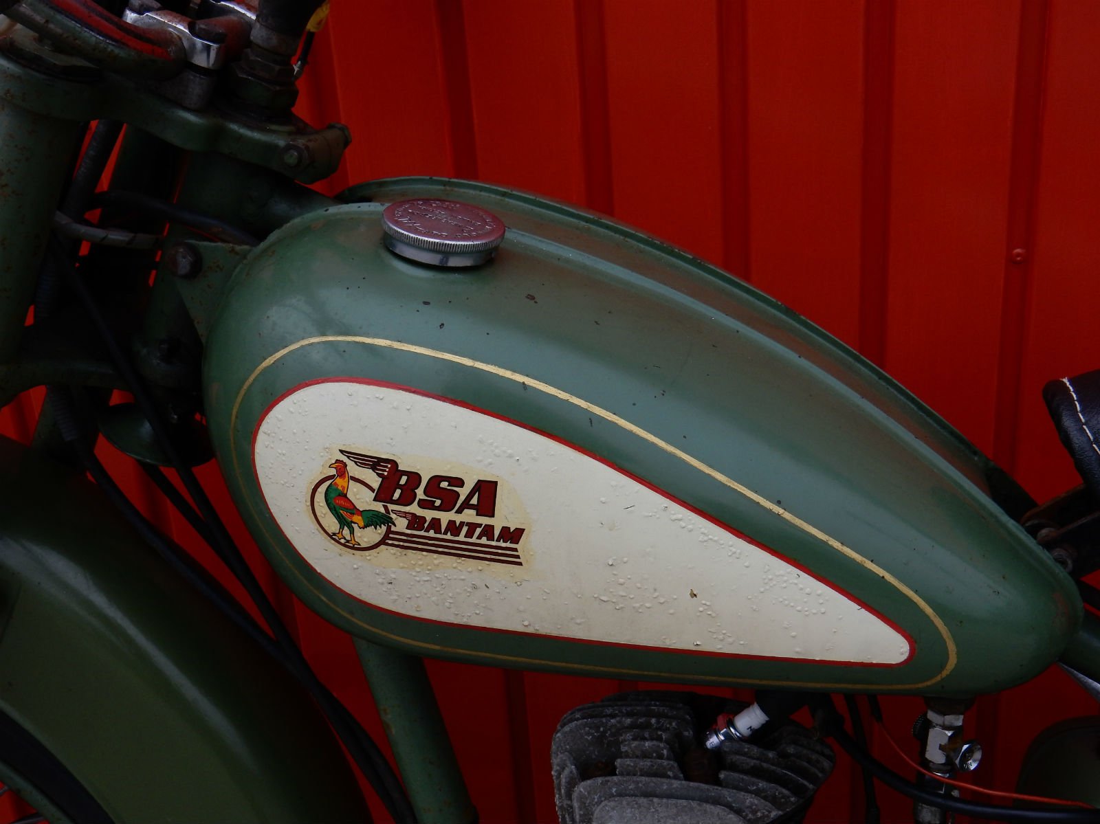 BSA bantam 125cc D1 axe de piston-Original BSA IMPERIAL Taille-maintenant ici! C501