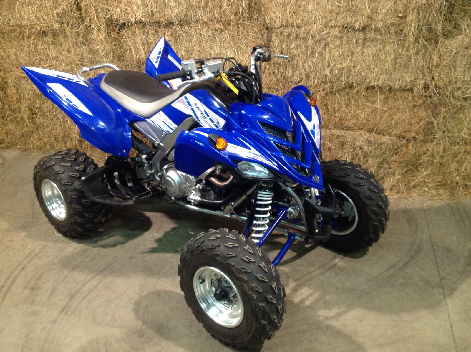 Yamaha Raptor 700R Blue Silver Mint TILTON ATV Road Legal Yamaha Raptor 700R Blue Silver Mint TILTON ATV Road Legal