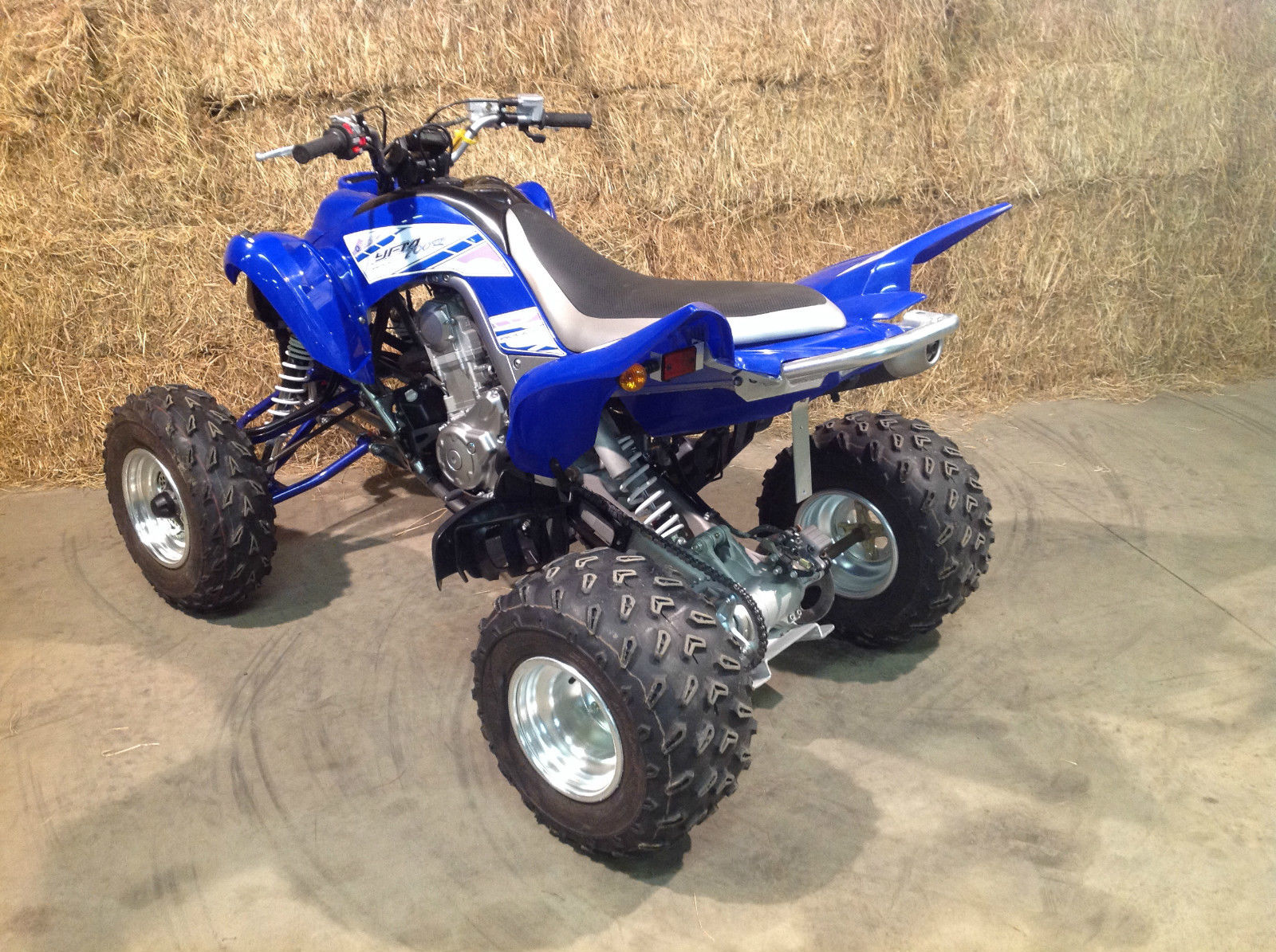 Yamaha Raptor 700R Blue Silver Mint TILTON ATV Road Legal Yamaha Raptor 700R Blue Silver Mint TILTON ATV Road Legal