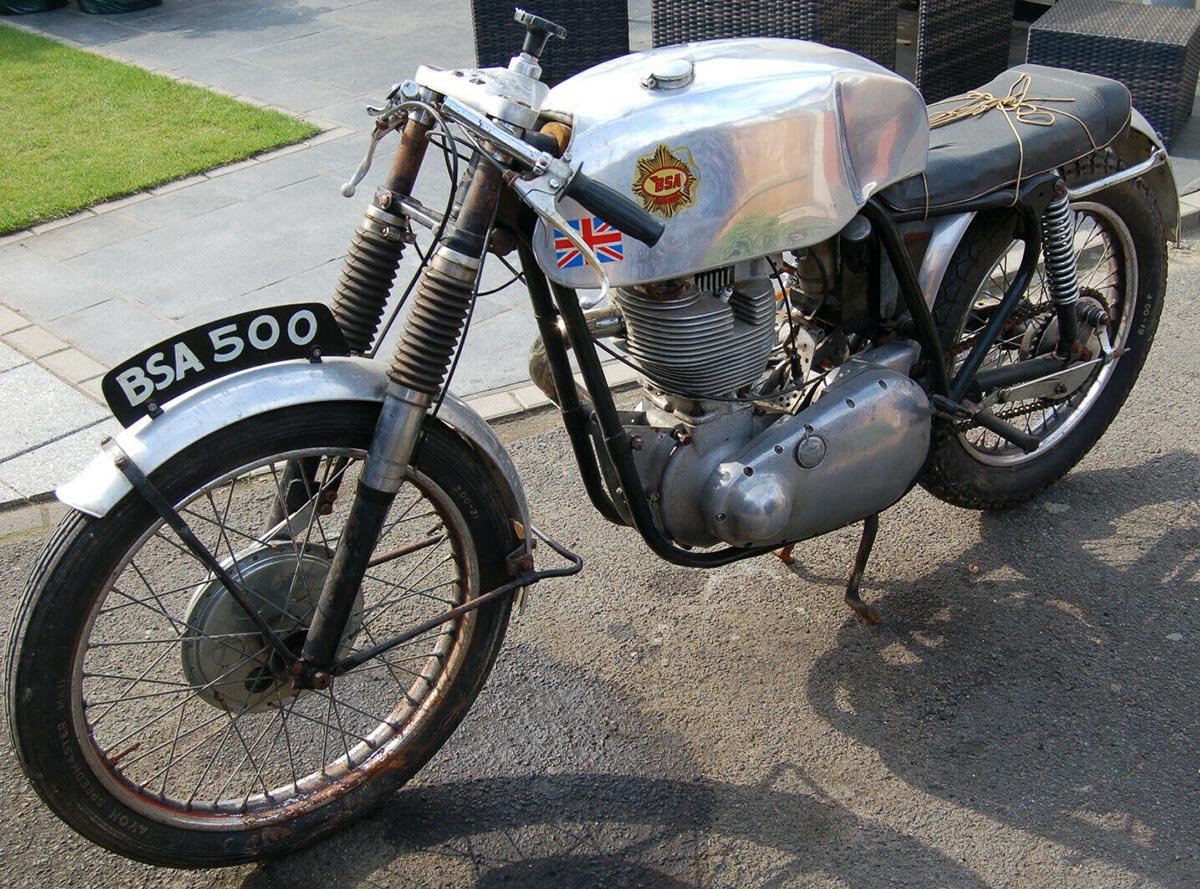 1954 bsa gold star