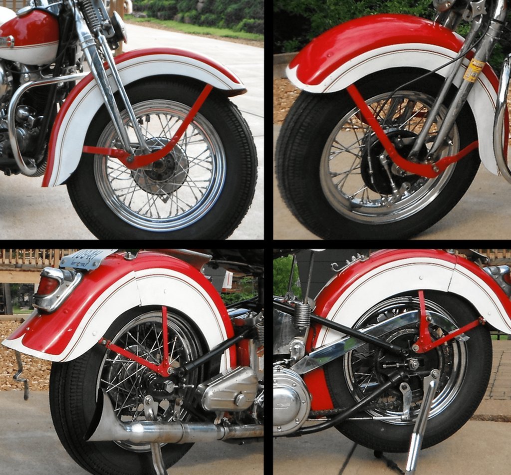 Feu arrière complet convient pour Harley-Davidson 1939-1946 68002-47