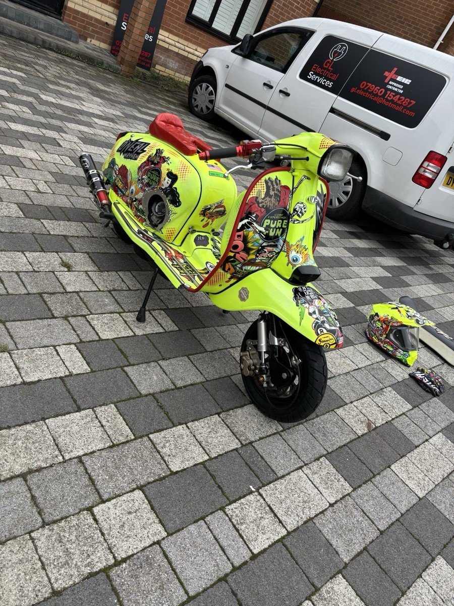 Lambretta Casa 265 SST Built And Tuned By JB Tuning 45bhp