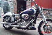 2010 Harley-Davidson DYNA FXDC SUPERGLIDE CU 1584 1 White/BLUE for sale