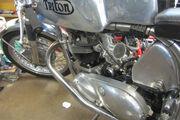 Picture 4 - Triton Norton Featherbed Nickle Frame plated Triumph 650 ss cafe racer spotless motorbike