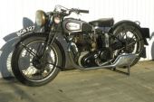 Norton Model 18 PANEL TANK 1934 490cc - PLEASE WATCH THE VIDEO for sale