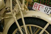 Picture 5 - Moto Guzzi Alce, Libian war, military bike motorbike