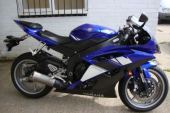 2010 (10) Yamaha YZF-R6 599cc Supersport Blue for sale