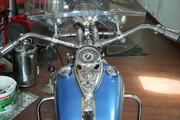 Picture 2 - 1944 Harley-Davidson Blue & Silver motorbike