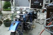 Picture 4 - 1944 Harley-Davidson Blue & Silver motorbike