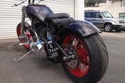 Picture 3 - Harley-Davidson 1340 EVO Black & Red Hardtail Chopper Bobber motorbike