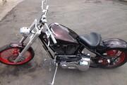 Picture 7 - Harley-Davidson 1340 EVO Black & Red Hardtail Chopper Bobber motorbike