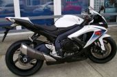 2010 Suzuki GSXR750 L0. 1 owner. New tyres. White for sale