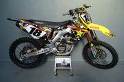 Picture 7 - Suzuki RMZ 450 2013 model Davi Millsaps racebike from Rockstar Suzuki motorbike