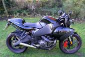 2009 59 BUELL 1125 CR cafe racer, 7700 miles, FSH, Remus pipe for sale