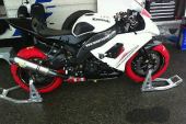 Kawasaki zx10r superbike 2010 ex james hillier 200bhp Racebike trackbike for sale