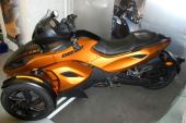 2014 Can Am Spyder RS-S SE5 Trike. Ride on a car licence. Can-Am canam for sale