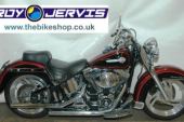 2002 (51) Harley-Davidson FLSTCI Heritage Softail Classic 1340cc Custom Red for sale