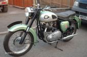 BSA A7 Shooting Star 1960 project for sale