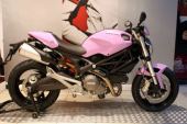*NEW* Ducati Monster 696+ ABS Pink/Lilac DMC Moto Special for sale