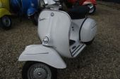 Vespa SS180 scooter, restored in white, lovely condition (1008) for sale