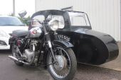 1957 BSA A10 with Watsonian Sidecar for sale