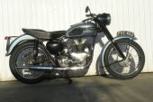 Triumph TIGER 100  1955  500cc  MATCHING Nos. OLD & NEW BOOKS - PLEASE SEE VIDEO for sale