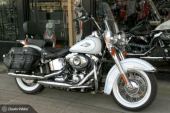 Harley-Davidson FLSTC HERITAGE SOFTAIL Classic White HOT PEARL for sale