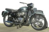 Triumph TIGER 110  650cc  1956  MATCHING ENGINE AND FRAME NUMBERS- MOT 02/15 for sale