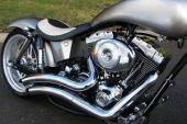 2007 Harley Davidson V-Twin  CUSTOM  SILVER Bike for sale