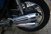 Picture 9 - Honda CB750 K5 In Metallic Blue 1975 motorbike
