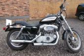 Harley-Davidson XL1200R SPORTSTER Black & Cream 1 Former Keeper Only 3118 Miles for sale