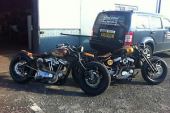 Harley Davidson Sportster Bobber Chopper Commission Build - Sledhead Bobbers Ltd for sale