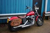 2011 (2012 model) Harley-Davidson FXD-Dyna Street Bob ABS 1584cc Sunglow Red for sale