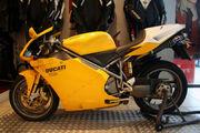 Picture 2 - 2002 Ducati 748R-02 in Yellow, 9053 Miles, Termignoni Exhausts motorbike