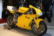 Picture 3 - 2002 Ducati 748R-02 in Yellow, 9053 Miles, Termignoni Exhausts motorbike