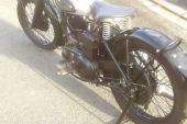 norton 500cc classic vintage motorcycle 1949 year. for sale