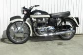 Norton DOMINATOR 500 TWIN Model 88 IN FABULOUS Black AND White MATCHING NUMBERS for sale