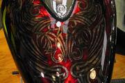 Picture 4 - Triumph Thunderbird 1600 2014 custom 8ball paintwork red grind motorbike