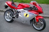 MV Agusta F4 1000 only 700 miles, expensive extras fitted 