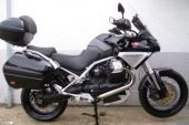 2008 Moto Guzzi Stelvio 1200 8V 1200cc Adventure Sport Black for sale