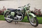 BSA A7 Shooting Star 1955 500cc, restored some 2 years ago for sale